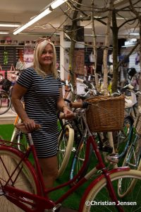 Anne Gro og hennes nye sykkel